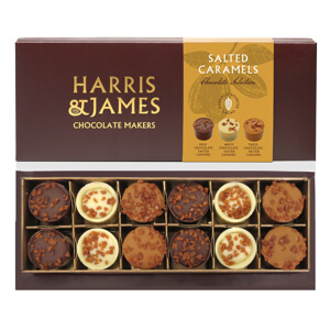 Harris & James Salted Caramel Selection Gift Box 12 Pieces